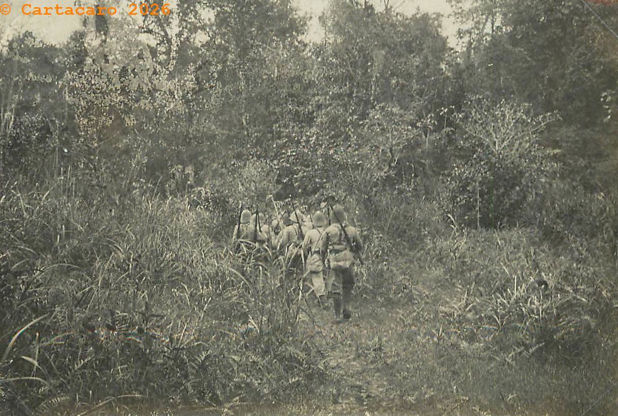 #6296 - En colonne dans le Yen Thé - 21 février 1909