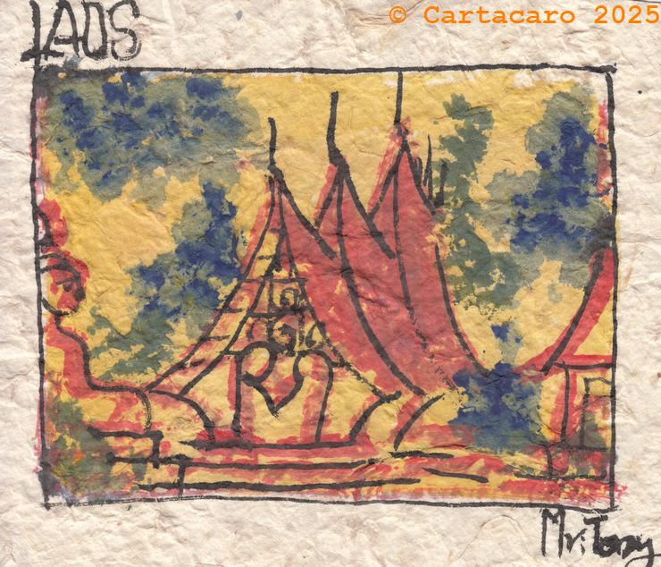 Laos - 2025 - Teng Rattana - Pagode #5451