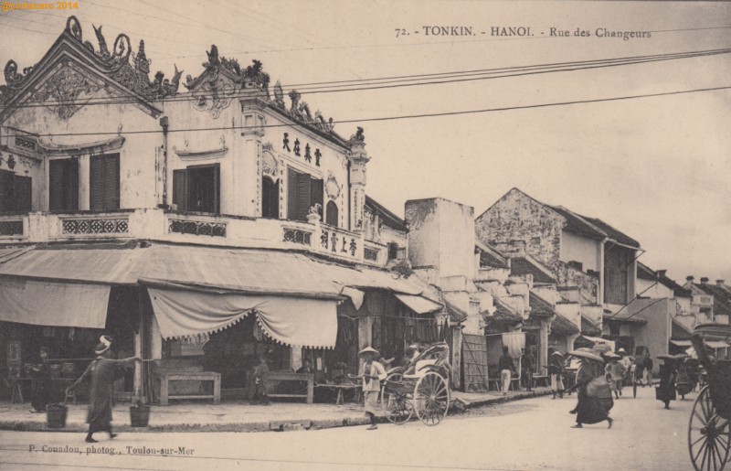 Tonkin - Hanoi <br /> Rue des changeurs (...)