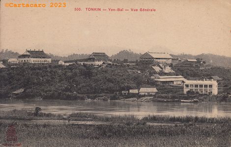 Tonkin - Yen Bai - Vue générale - Dieulefils 500 - @77086 #5395