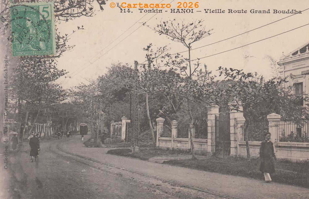 Tonkin - Hanoi - Vieille route Grand Bouddha UCI 114@2301 #6752