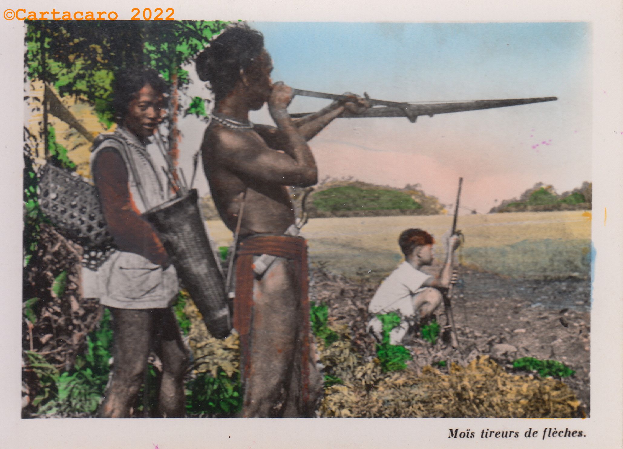 Centre et Sud Vietnam Moïs Tireurs de flèches Nam Phat 146 @M056 #5620