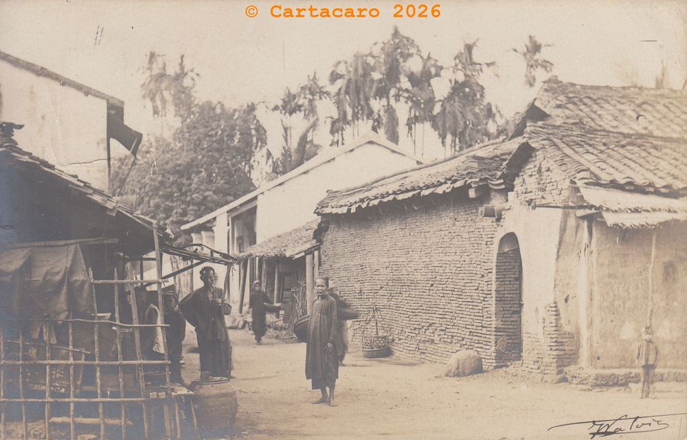 Carte photo - Village indégène 