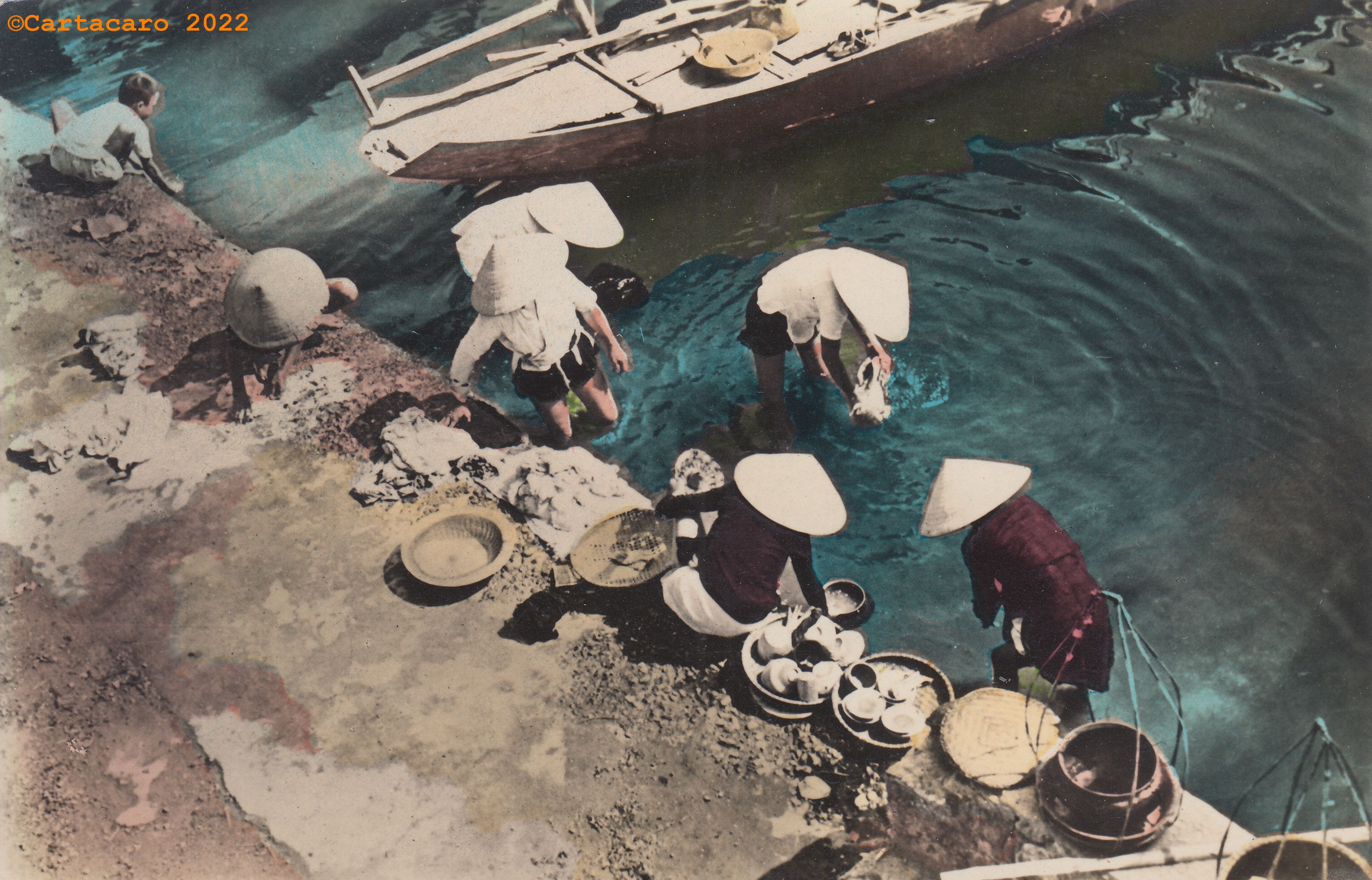 Vietnam - Lavandières Ho Dac Cao A 29 @M4052 #5598