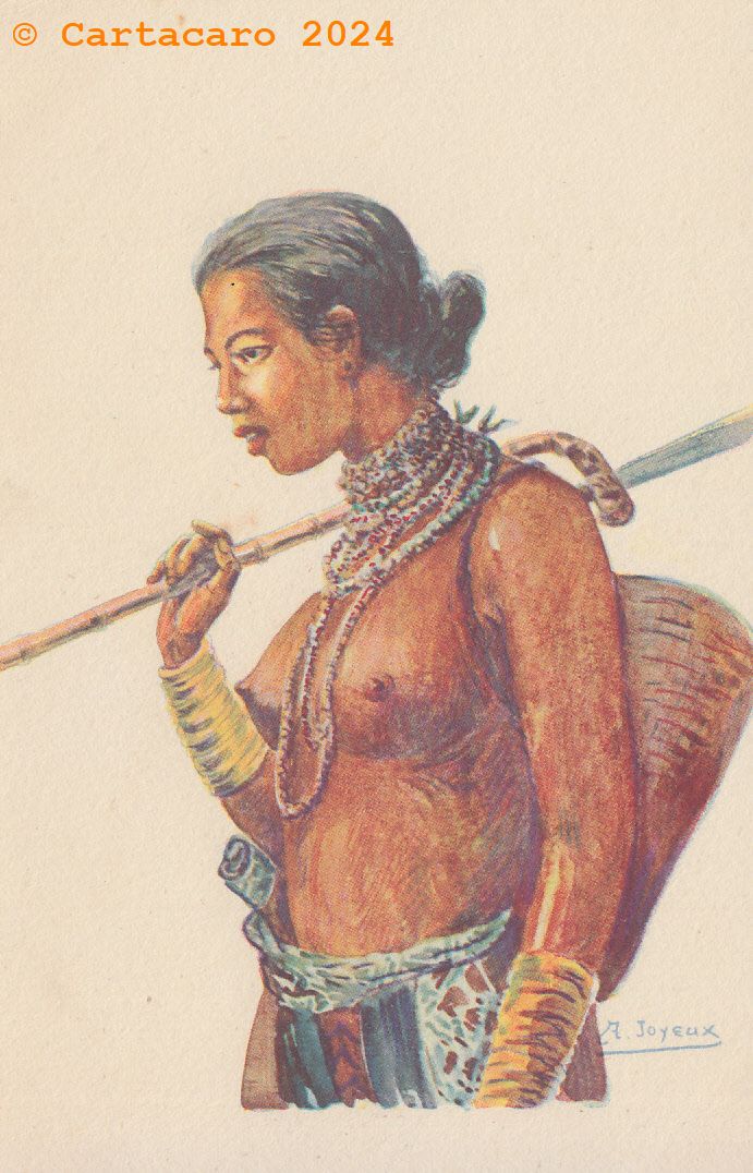 André Joyeux - Femme Moî Albert Portail Saïgon @I0005 #4946