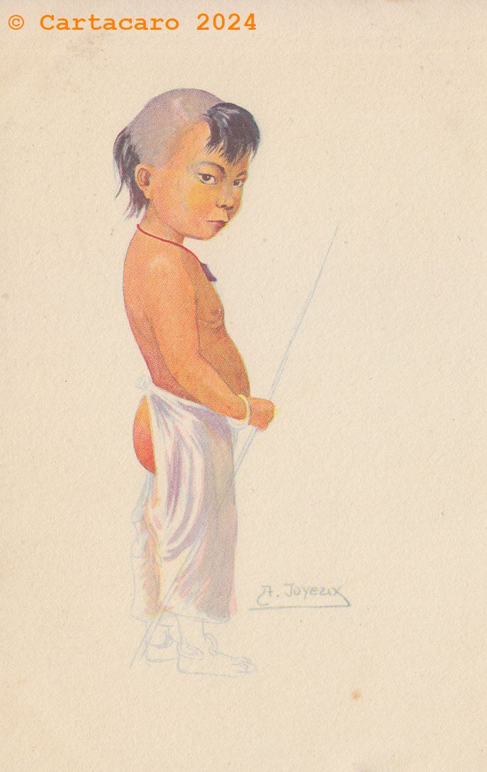 André Joyeux - jeune enfants Albert Portail Saïgon @I0002 #4947