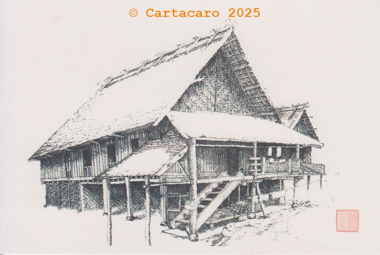 Laos, Sense of Place 2019, Maison rurale 