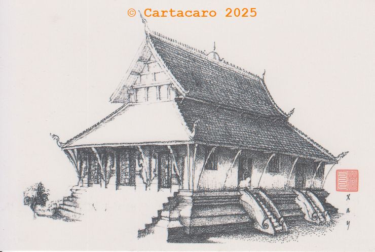 Laos, Sense of Place 2019, Pagode, lieu de prières et de recueillements