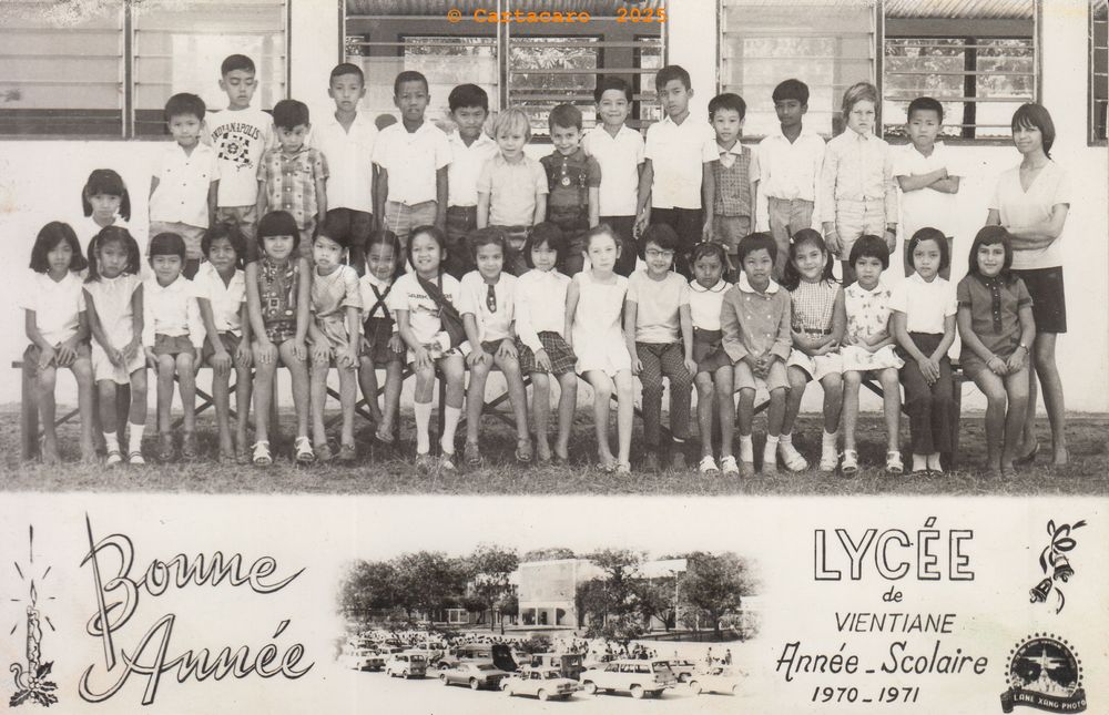 Laos - Ventiane - Année scolaire 1971-1972