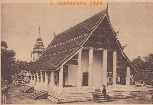 Laos - Louang Prabang - Vat That Cie coloniale du Laos Cliché Gouvernement général de l'Indochine @11051 #5330