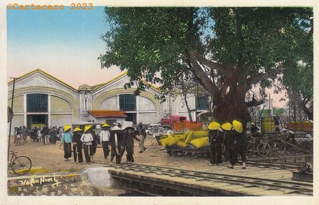 Vietnam Nord - Haiphong - Le dock - Vo an Ninh 579 - #5302 @cartacaro M2013