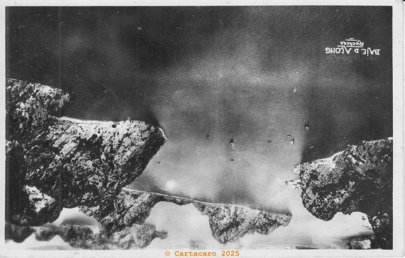 Nord Vietnam Baie Along Rpchers PC Paris 33 Cliché agence des colonies @M2028 #5843