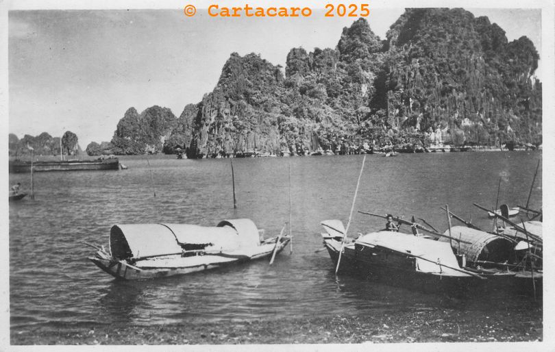 Nord Vietnam Along Hongay Baie de la surprise PC Paris 6 Cliché agence des colonies @M2034 #5845
