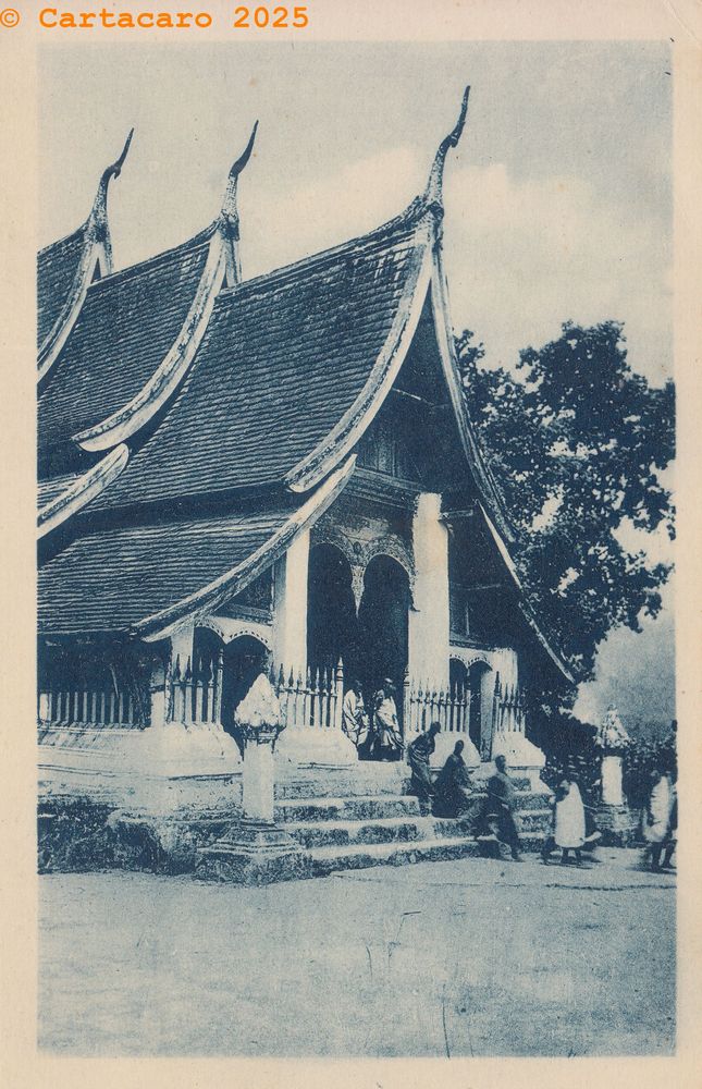 Laos - Pagode Vat Xieng Tôn Mission des Oblats de Marie immaculée @11064 #6061