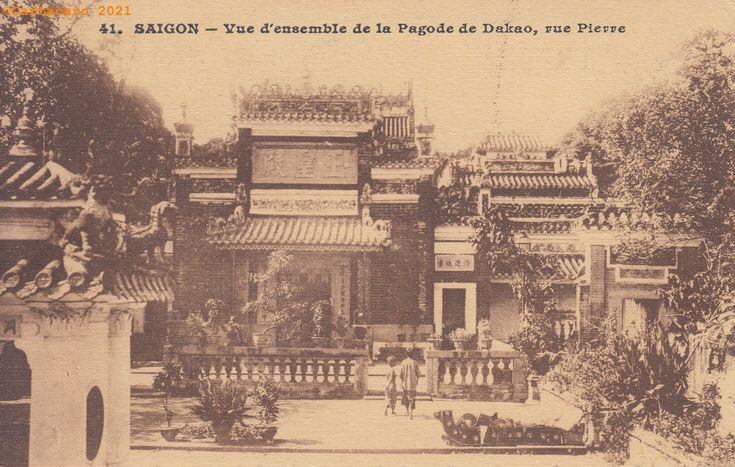 Cochinchine - Saigon - Pagode Dakao - (...)
