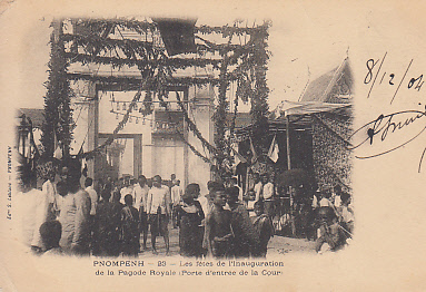 Phnom Penh - Inauguration pagode royale - Leblanc 23 - @9049 #5312