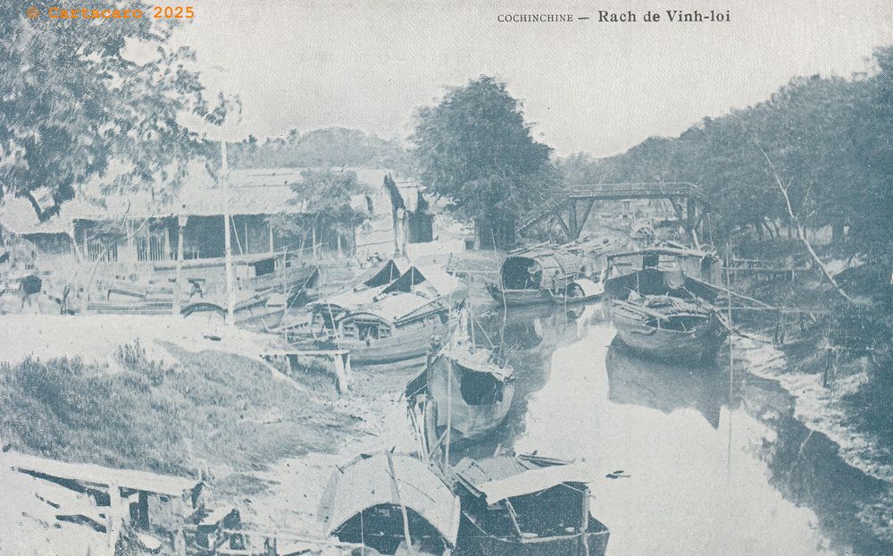 Cochinchine - Rach de Vinh Loi @4167 #6015