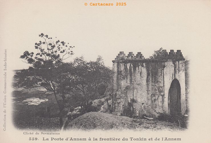 Annam - La porte d'Annam à la frontière du Tonkin et de l'Annam Sesmaisons 559 UCI ©3206 #5506