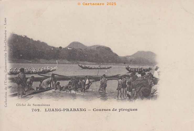 Laos - Luang Prabang Course de pirogues Sesmaisons 702 UCI ©11057 #5510