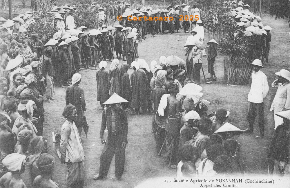 Cochinchine - Susannah 1 Appel des coolies éditeur inconnu - @4197 # 5943