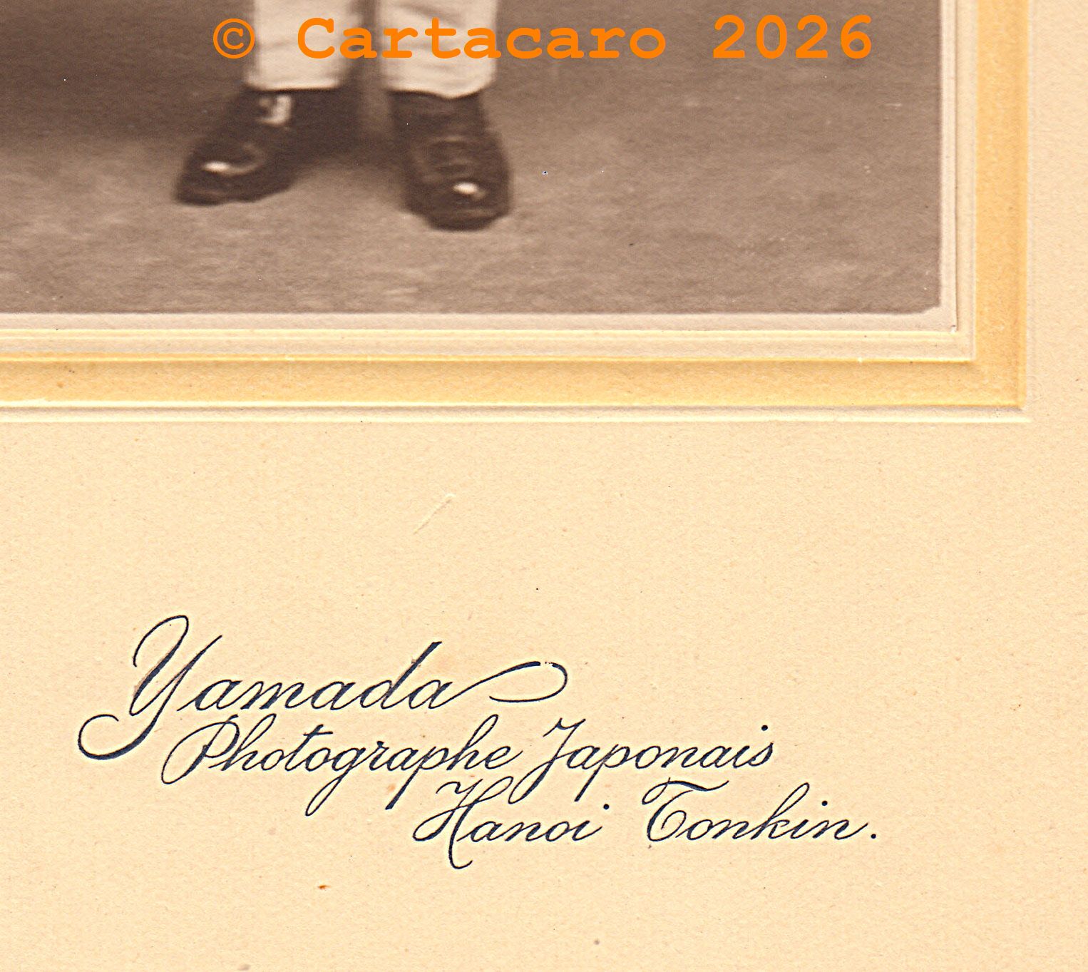 Hanoi - Photographe japonais - Yamada - Signature - #6673