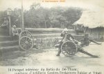 #6226 - 18 - Parapet intérieur du fortin de Dé Tham Capitaine d'artillerie Goujon Lieutenants Rabier et Vitali