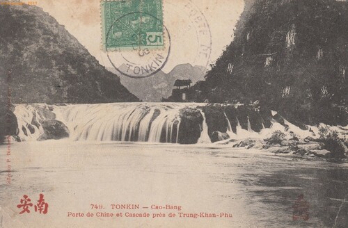To - Caobang - cascade près de Trung Khanh - Dieulefils rouge 749 - @810 #2203